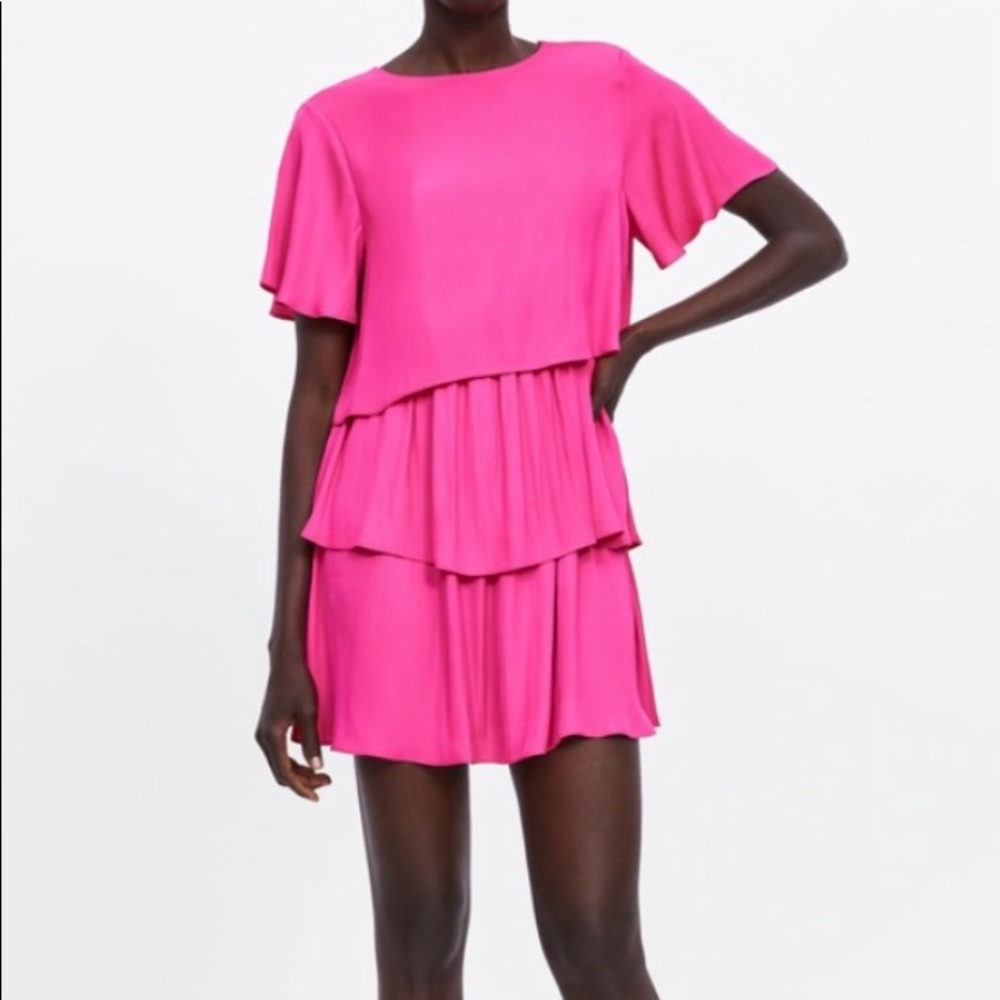 Zara Pink Mini Dress